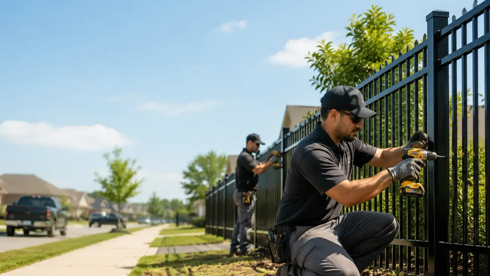 Metal Fence Installation in Laotto, IN